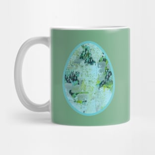 Art Acrylic artwork abstract Easter Egg Mug